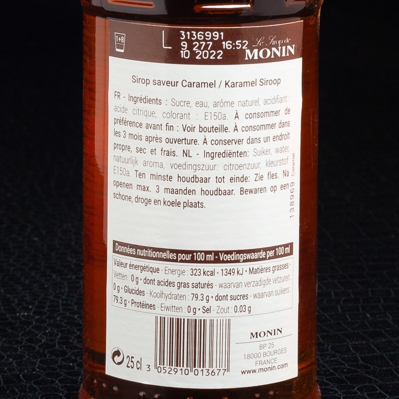 Monin - Sirop de Caramel Salé - 70cl